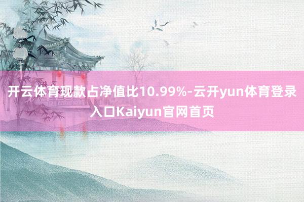 开云体育现款占净值比10.99%-云开yun体育登录入口Kaiyun官网首页