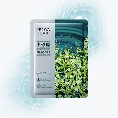ylzz总站线路检测中心小球藻莹润保湿面膜